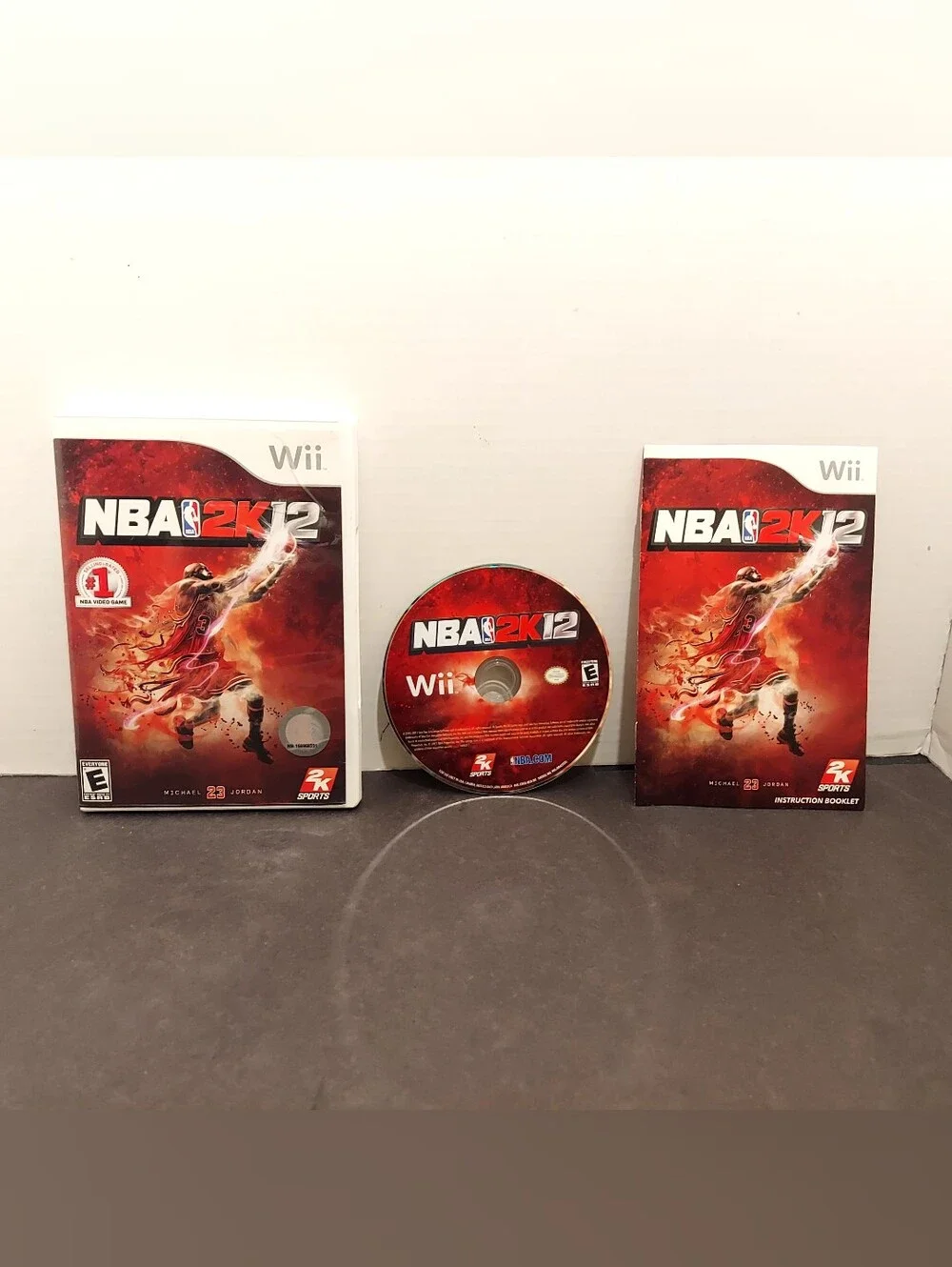 NBA 2k12 For Wii Nba 2k12 wii complete with manual Nintendo Wii Michael jordan